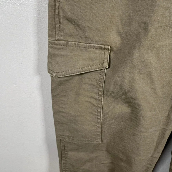 Madewell Classic Straight Cargo Pants Womens Size 28 Brown Chino Utility Minimal - Picture 5 of 12